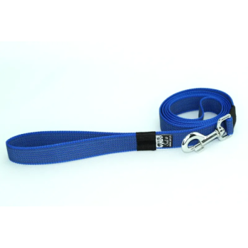 Preview: Gummierte Leine Blau